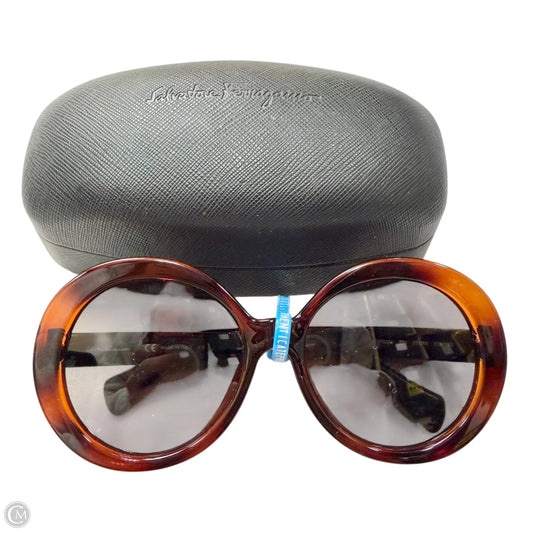 Sunglasses Luxury Designer By Ferragamo