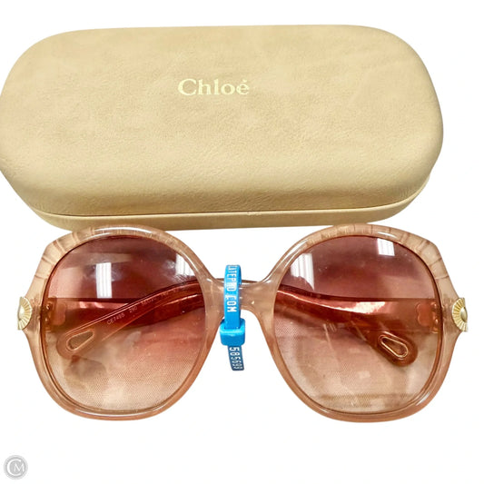 Sunglasses Luxury Designer By Chloe