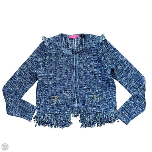 Cardigan Designer By Lilly Pulitzer In Navy, Size: S