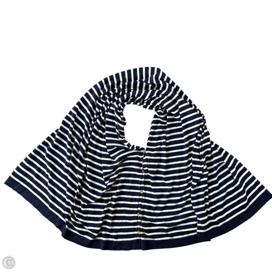 Poncho Designer By Lilly Pulitzer In Striped Pattern, Size: Osfm