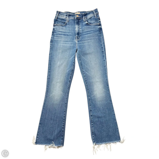 Jeans Straight By Mother In Blue Denim, Size: 2