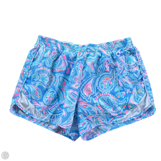 Shorts Designer By Lilly Pulitzer In Blue & Pink, Size: S