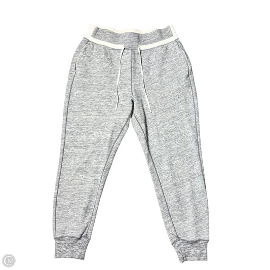 Athletic Pants By Lululemon In Blue & White, Size: M