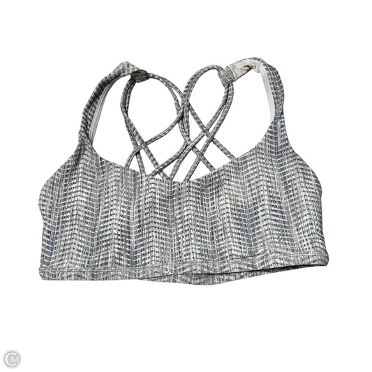Athletic Bra By Lululemon In Grey, Size: S