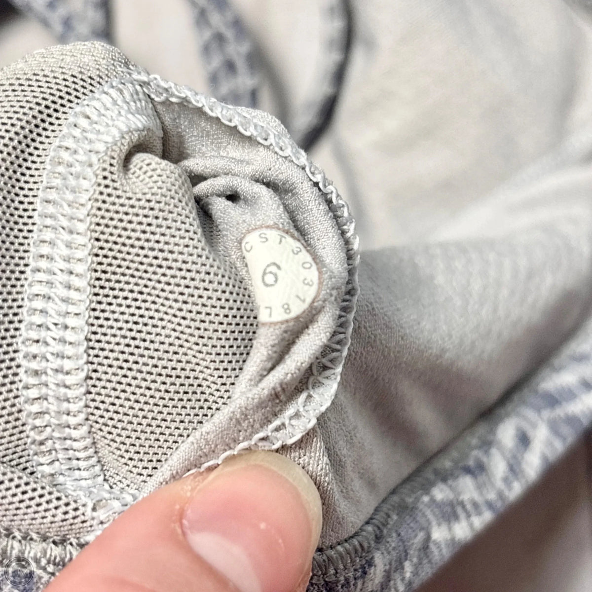 Athletic Bra By Lululemon In Grey, Size: S