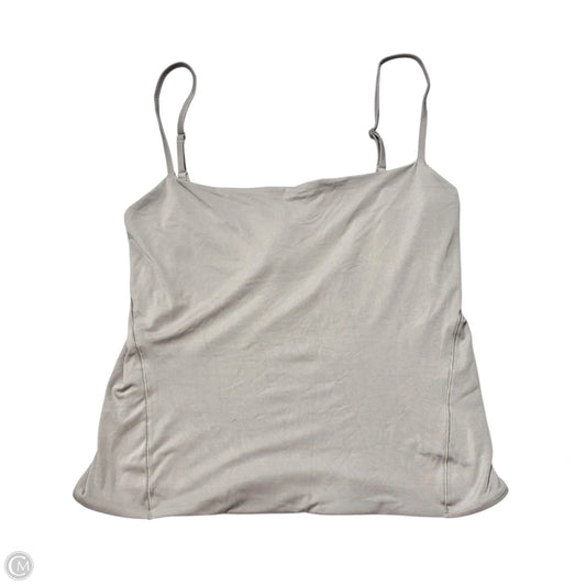 Athletic Tank Top By Lululemon In Gray, Size: M