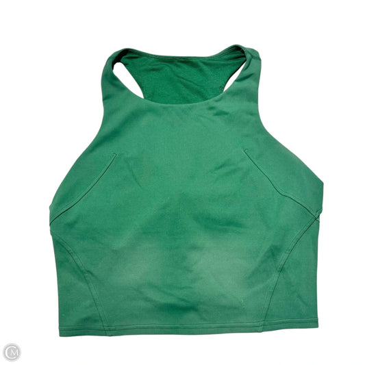 Athletic Tank Top By Lululemon In Green, Size: M
