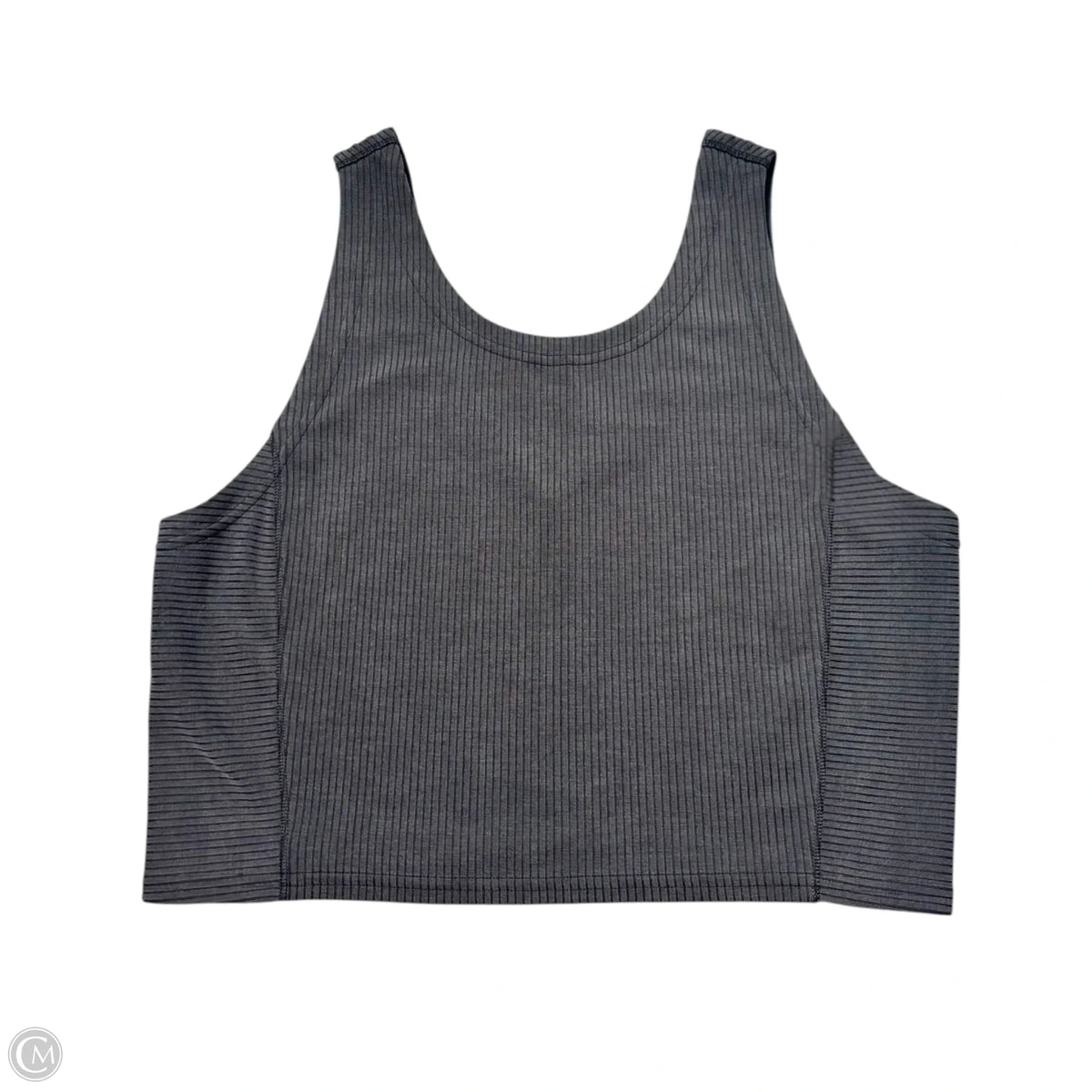 Athletic Tank Top By Lululemon In Grey, Size: M