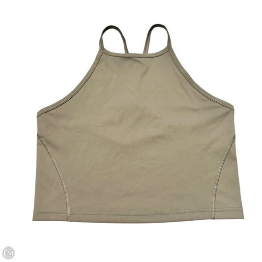 Athletic Tank Top By Lululemon In Green, Size: M