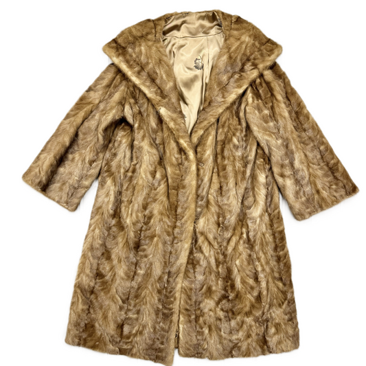 Coat Other In Brown, Size: M