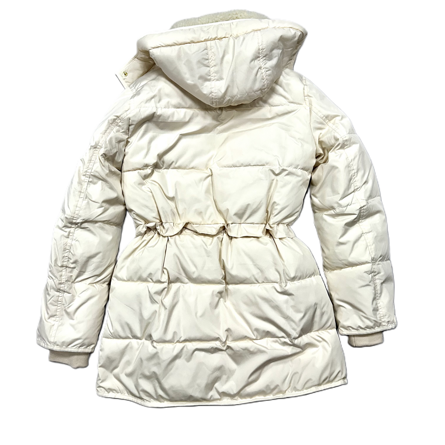 Coat Parka By J. Crew In Ivory, Size: Xs