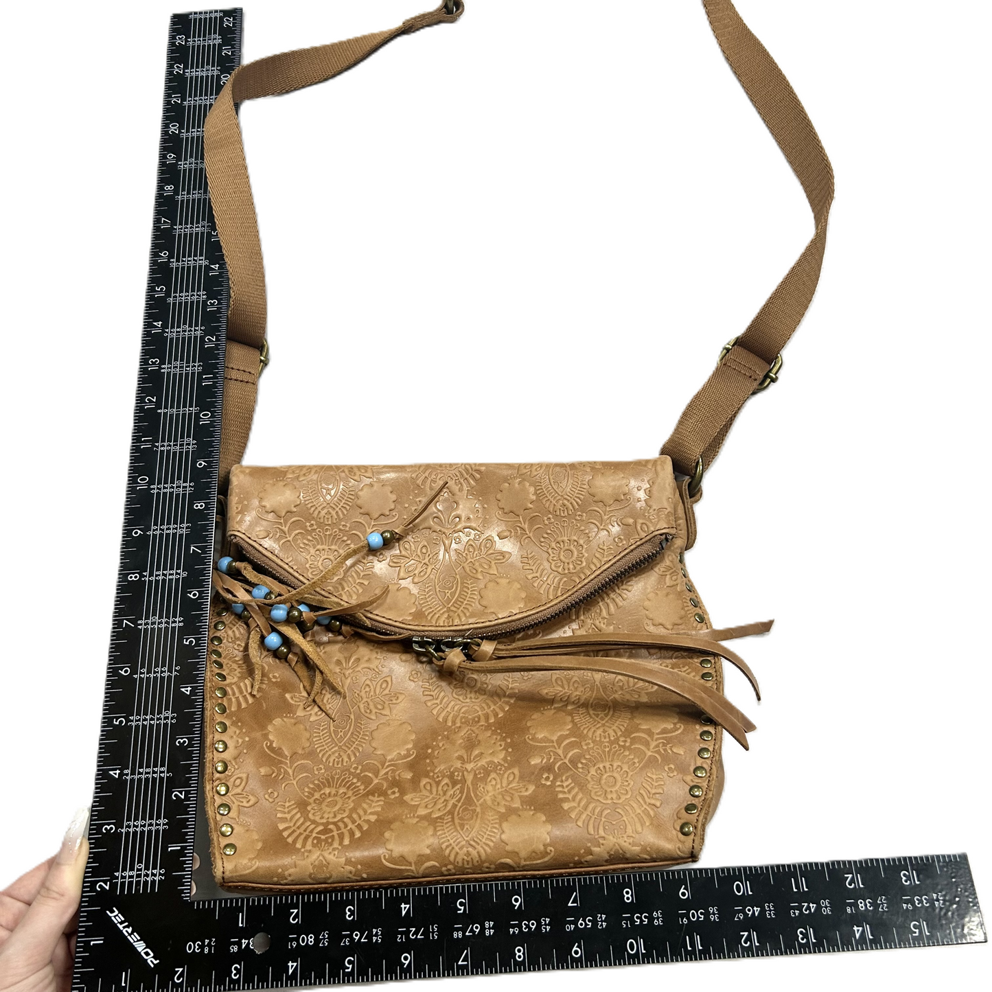 Crossbody Leather By The Sak  Size: Medium