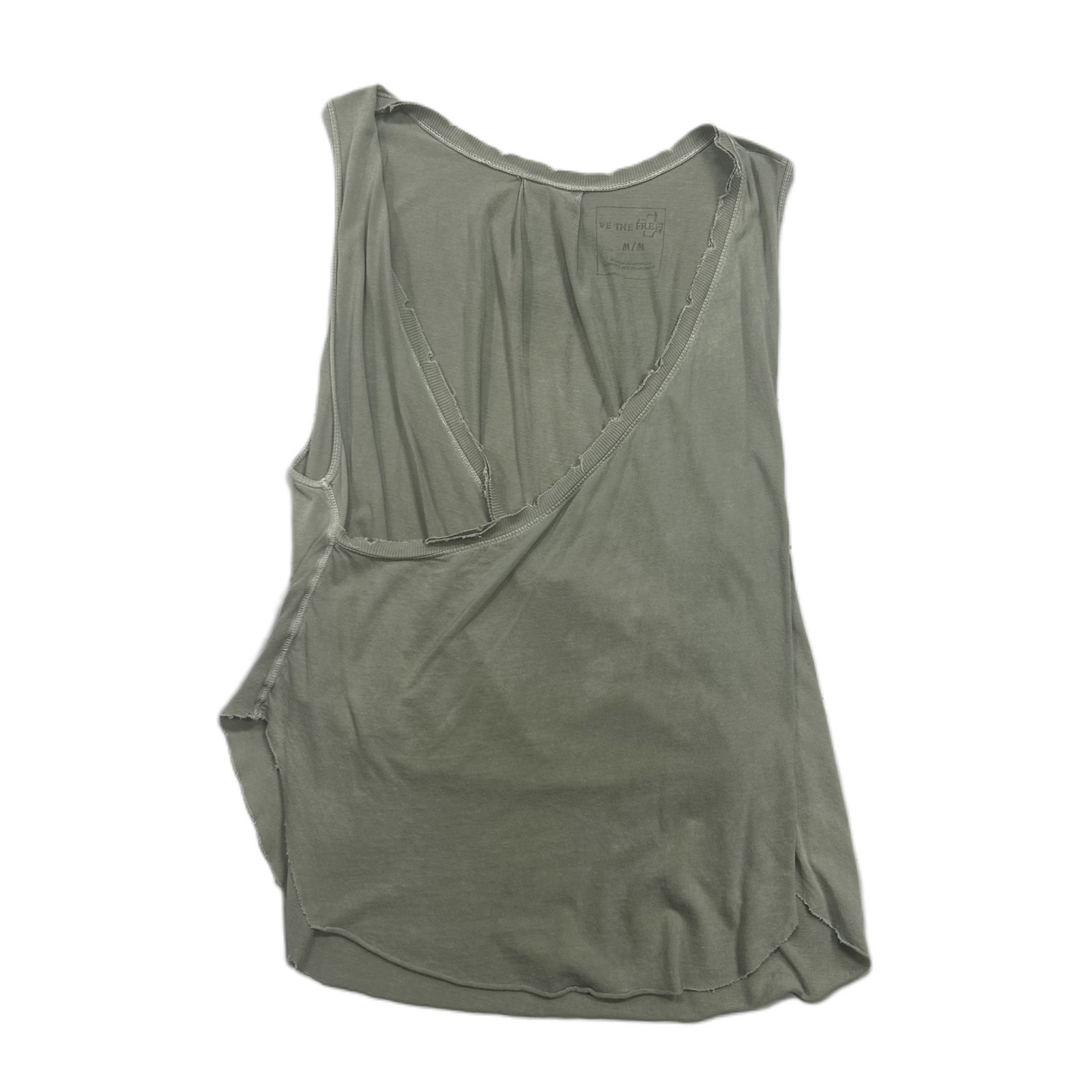 Green Top Sleeveless By We The Free, Size: M