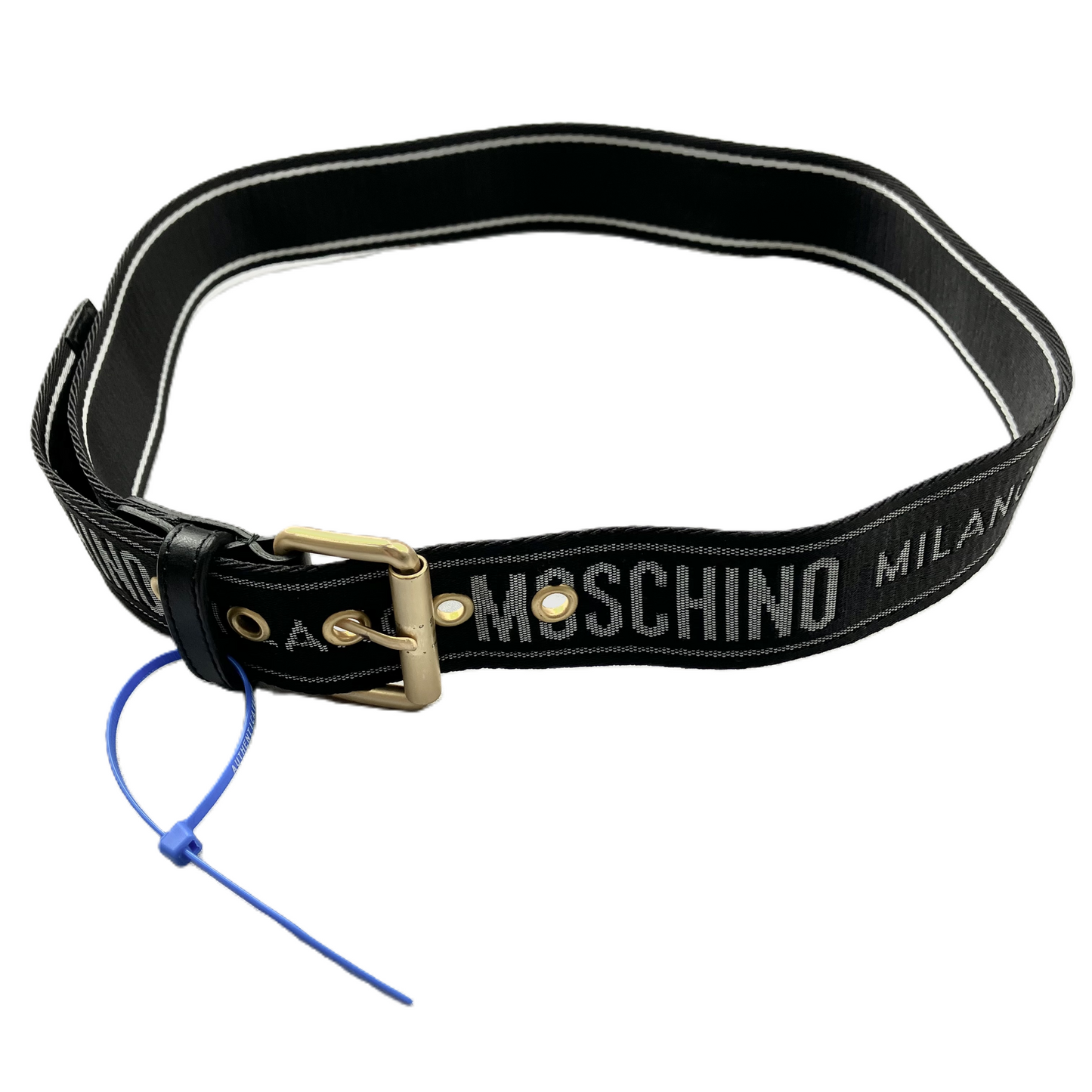 Belt Luxury Designer By Moschino, Size: Large