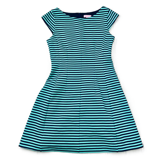 Striped Pattern Dress Casual Short By Lilly Pulitzer, Size: L