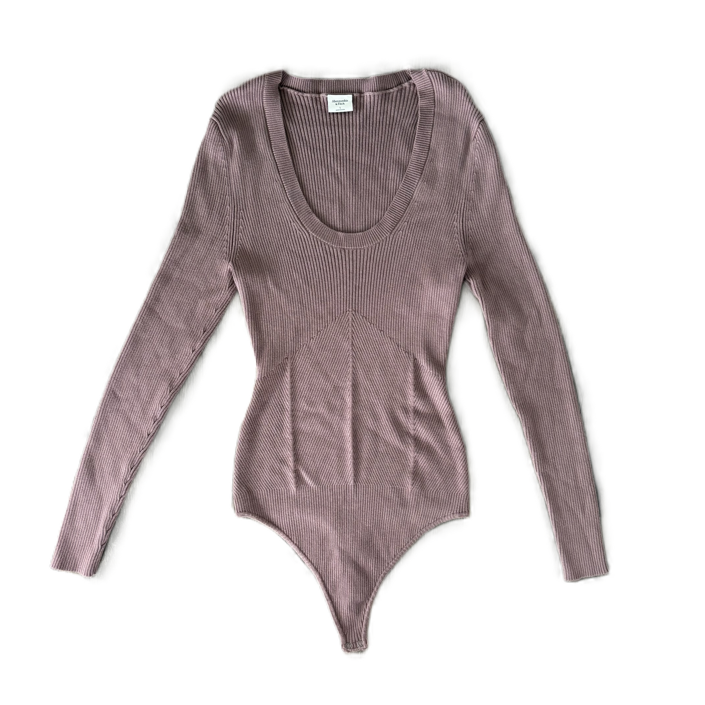 Bodysuit By Abercrombie And Fitch In Brown, Size: L