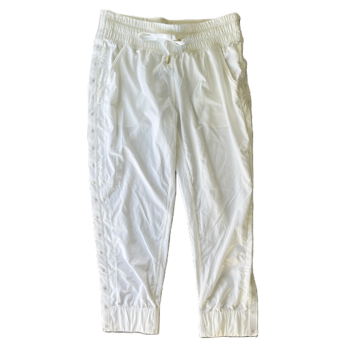 Athletic Pants By Lululemon In White, Size: 8