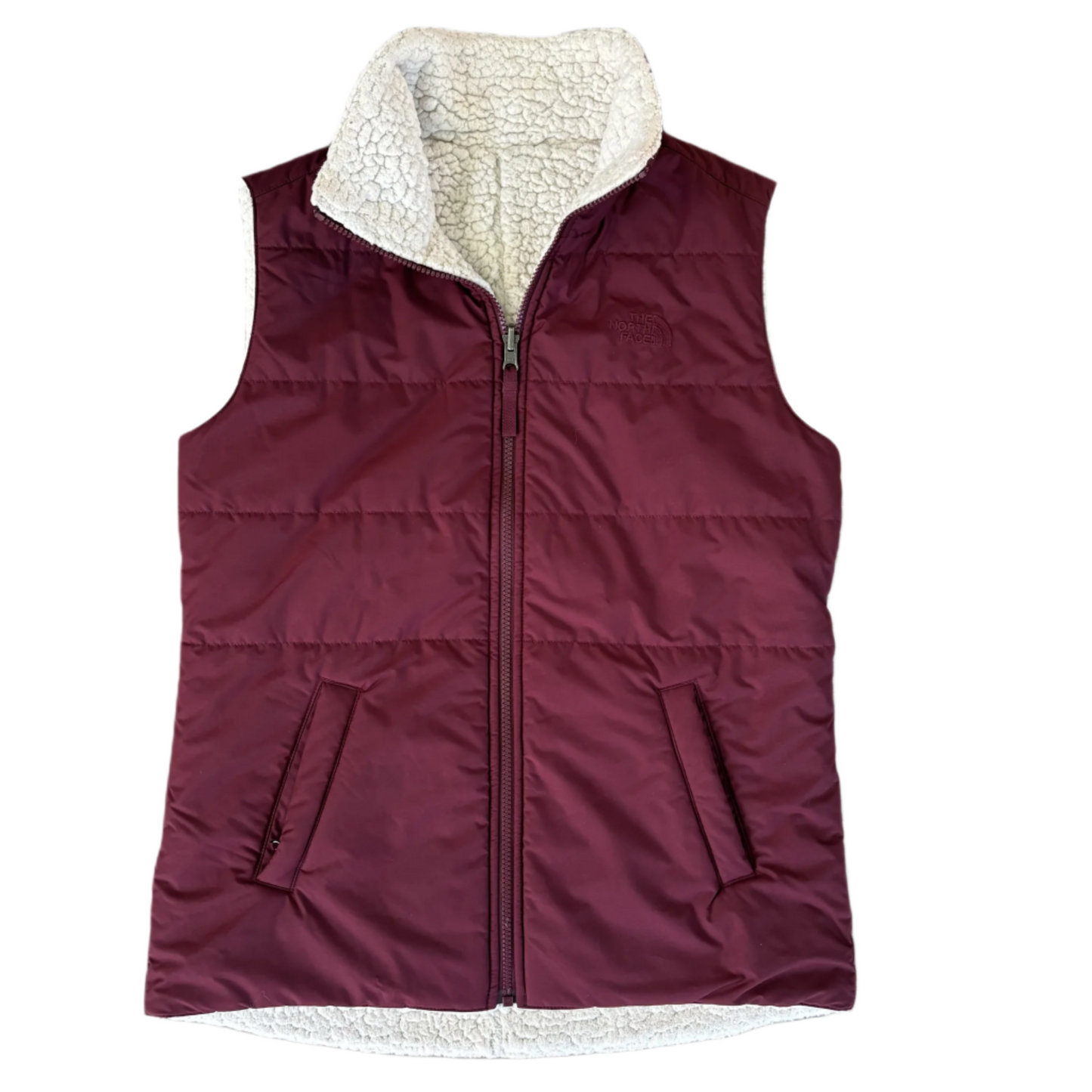 Vest Puffer & Quilted By The North Face In Red, Size: S