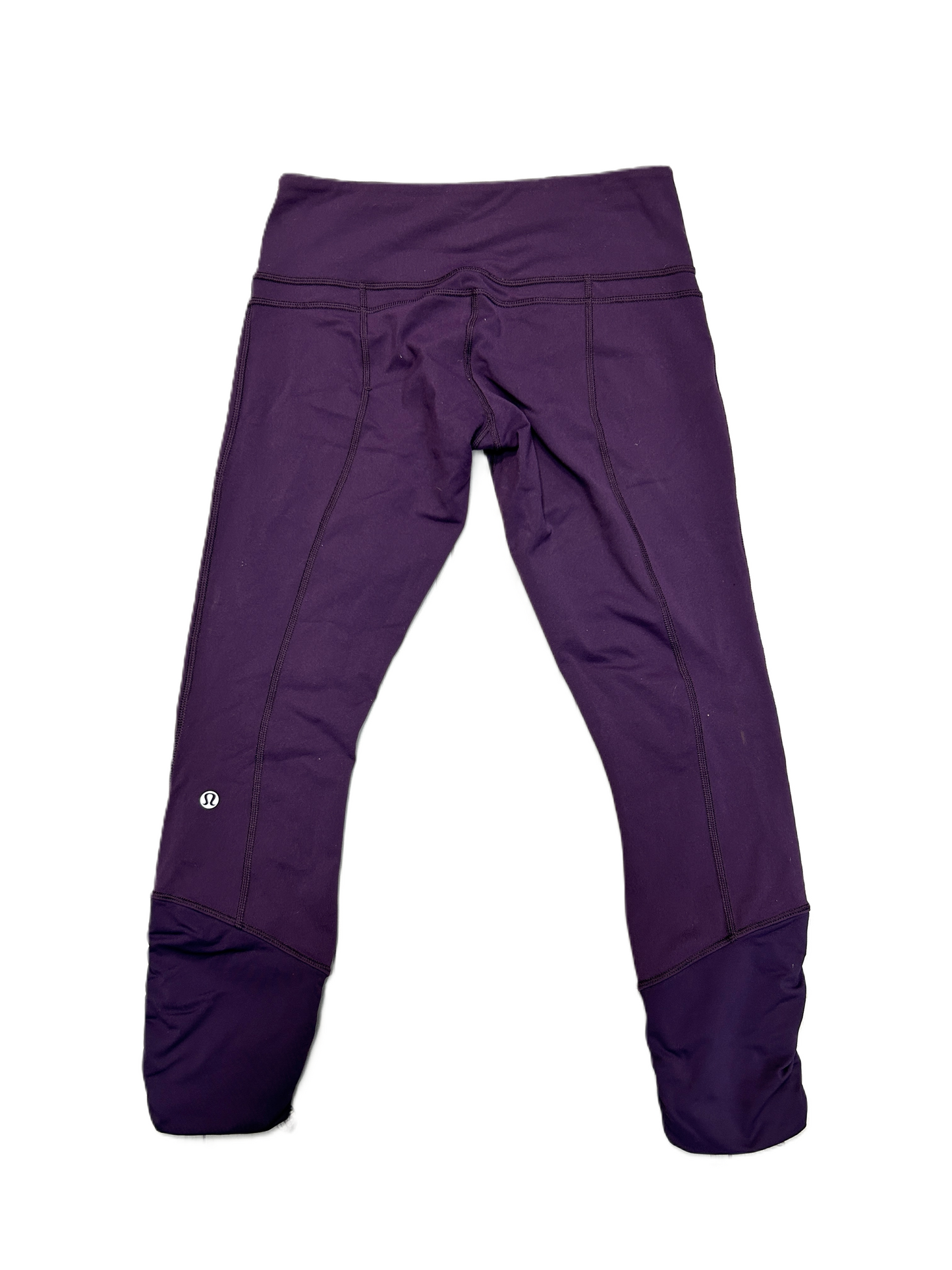 Athletic Capris By Lululemon In Purple, Size: 6