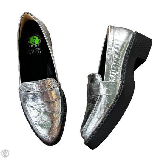 Shoes Flats By Vince Camuto In Silver, Size: 6.5