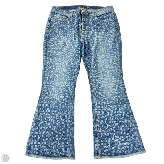Jeans Designer By Michael Kors In Blue & White, Size: 6