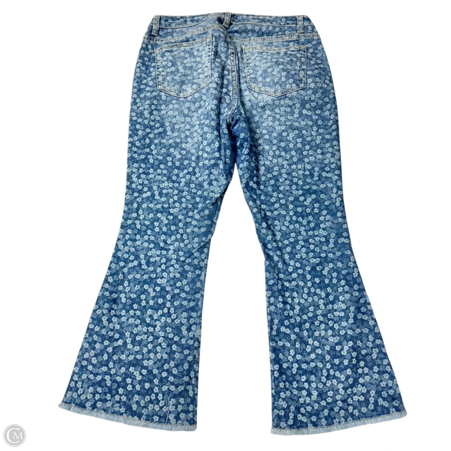Jeans Designer By Michael Kors In Blue & White, Size: 6