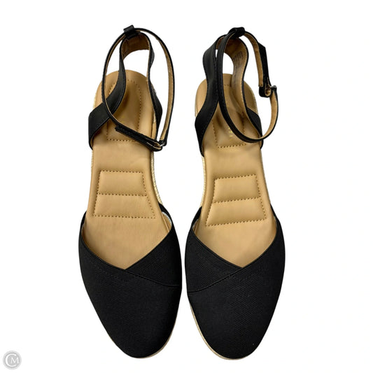 Shoes Heels Wedge By Kelly And Katie In Black, Size: 11