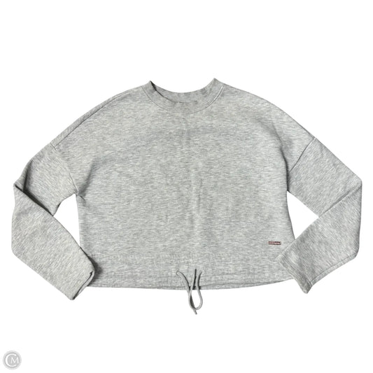 Sweatshirt Crewneck By Sweaty Betty In Grey, Size: Xs