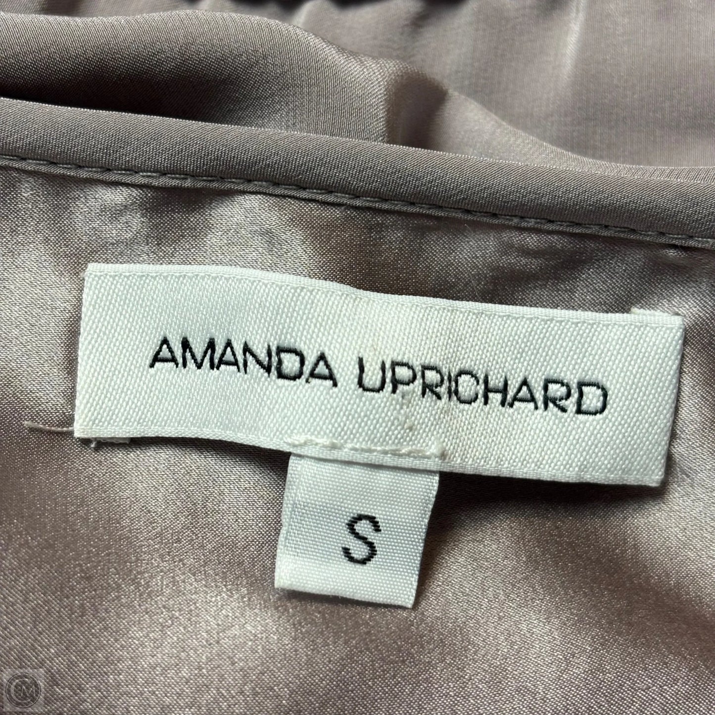 Dress Party Short By Amanda Uprichard In Taupe, Size: S