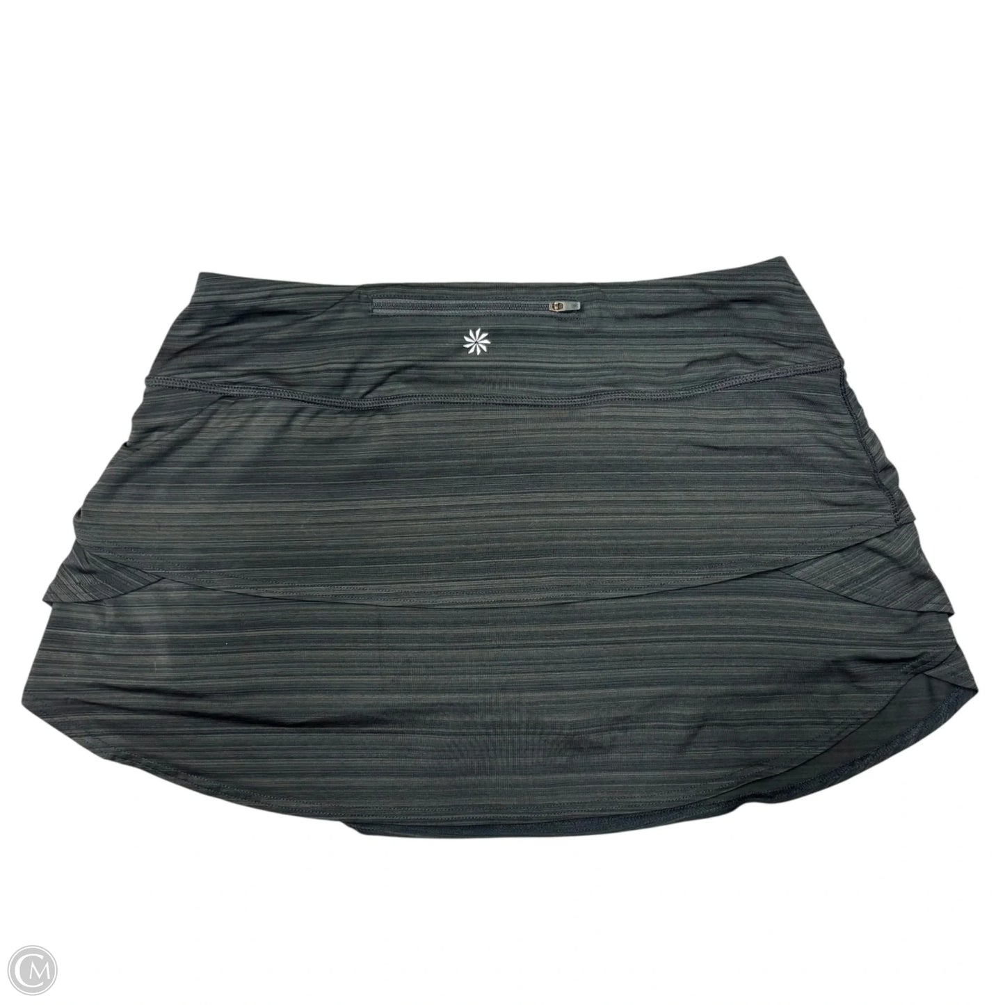 Athletic Skort By Athleta In Grey, Size: L