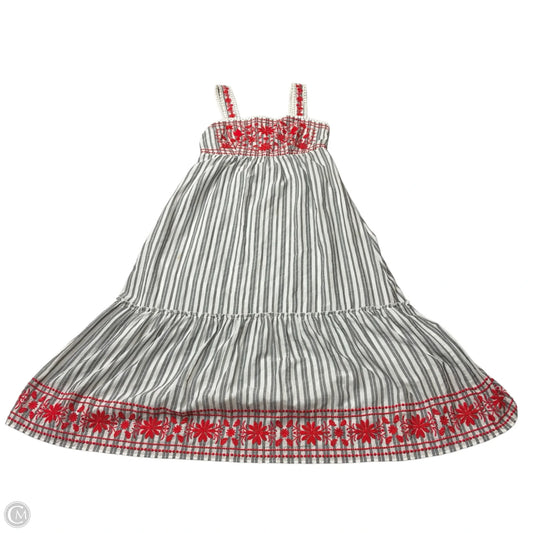 Dress Designer By Kate Spade In Grey & Red, Size: Xs