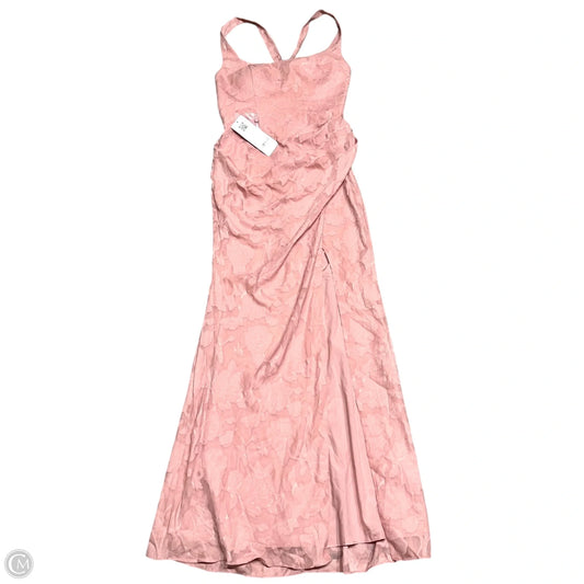Dress Party Long By Azazie In Pink, Size: 6
