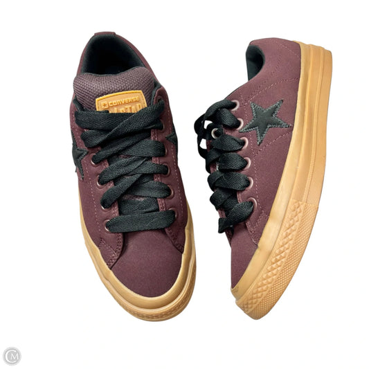 Shoes Sneakers By Converse In Maroon, Size: 10.5