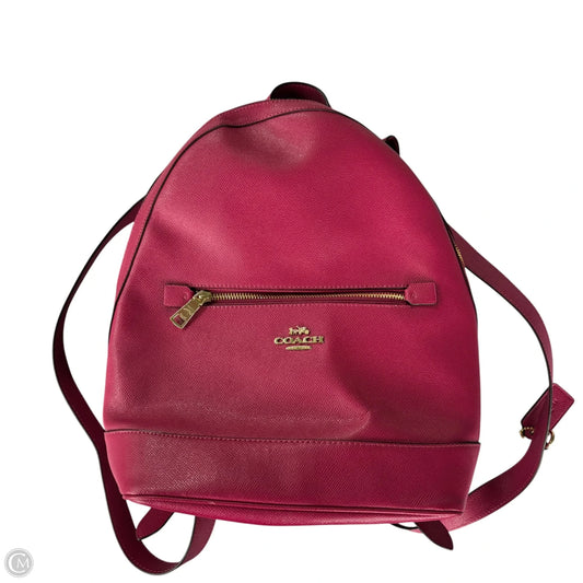 Backpack Designer By Coach, Size: Medium