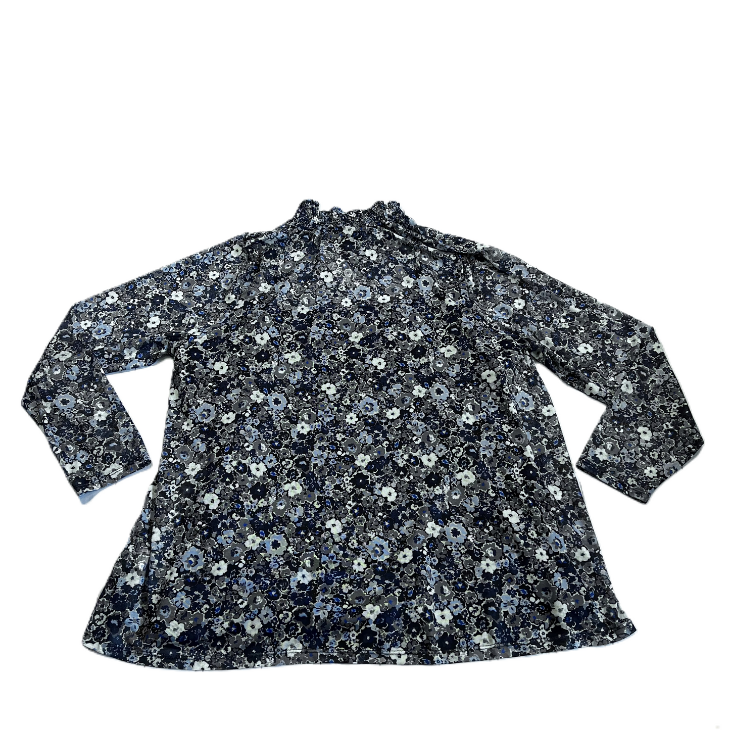 Floral Print Top Long Sleeve By Lane Bryant, Size: 1x