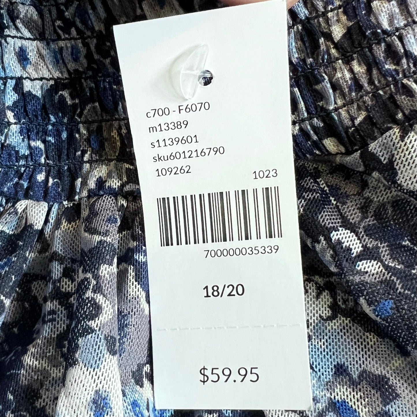 Floral Print Top Long Sleeve By Lane Bryant, Size: 1x