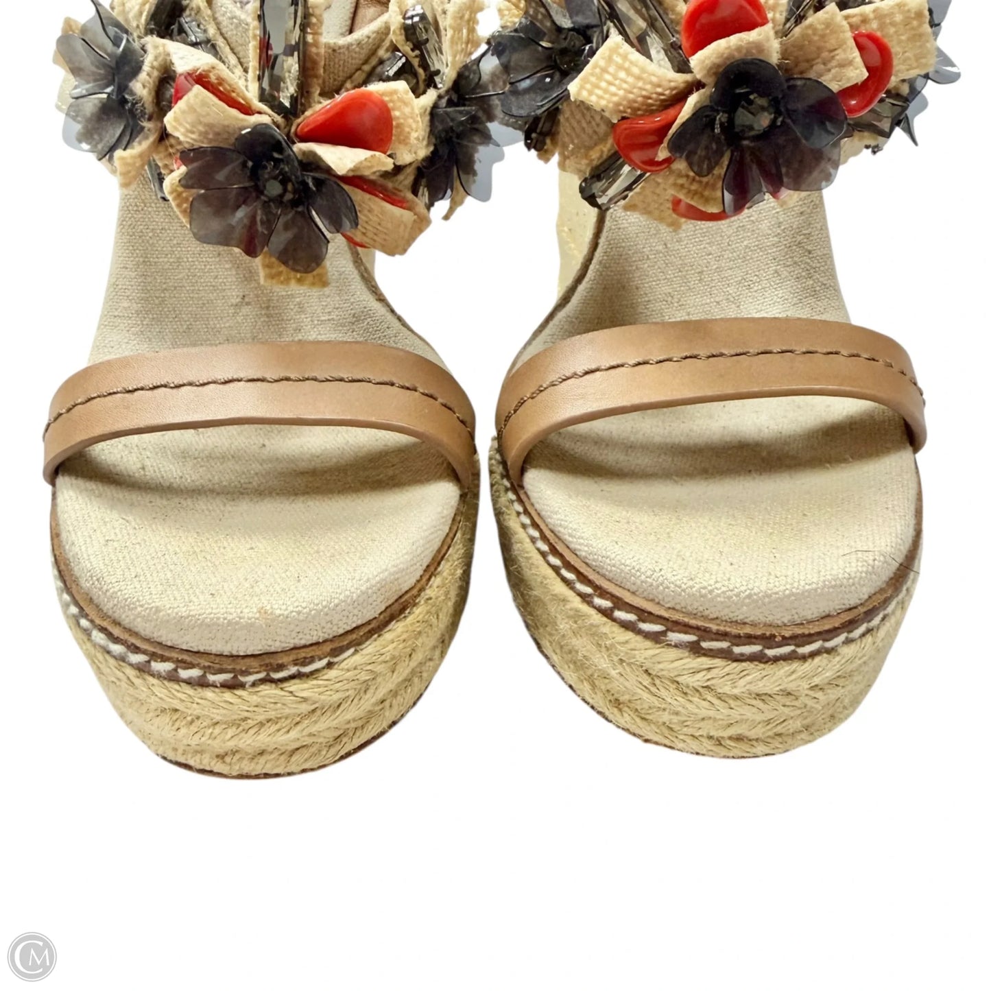 Sandals Designer By Tory Burch In Brown, Size: 7.5