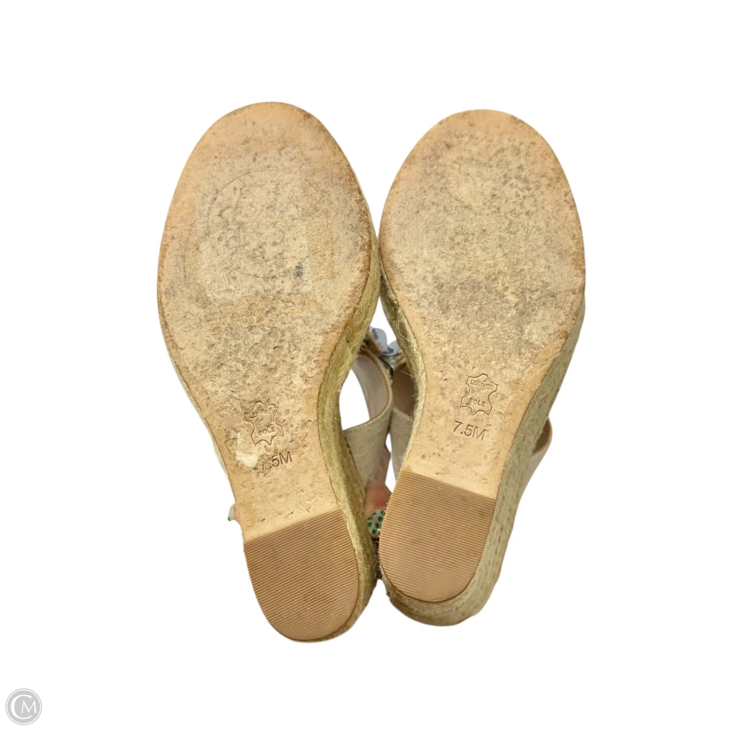 Sandals Designer By Tory Burch In Brown, Size: 7.5