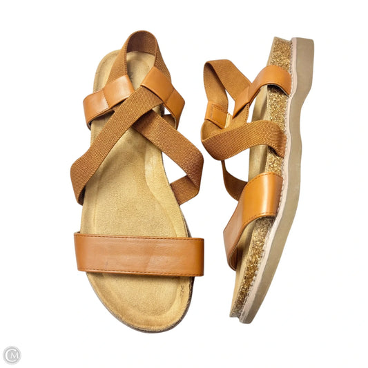 Sandals Flats By Dream Pairs In Brown, Size: 8