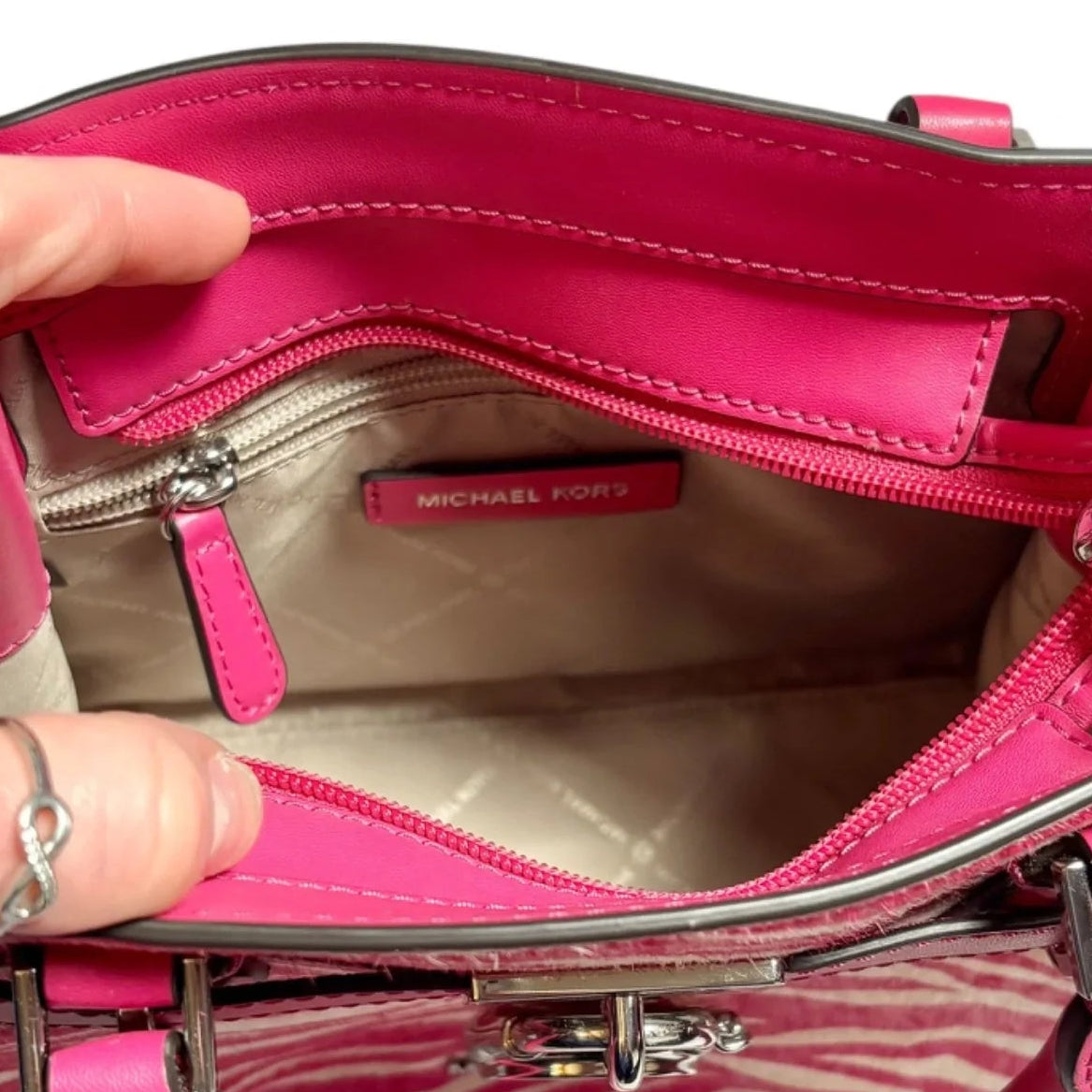 Crossbody Designer By Michael Kors, Size: Small