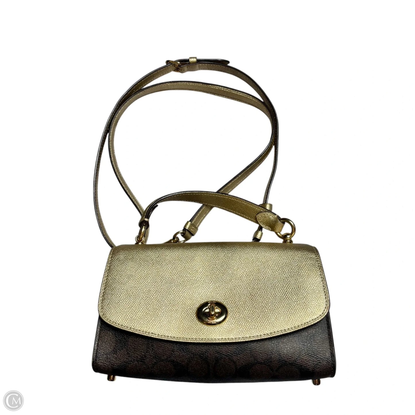 Crossbody Designer By Coach, Size: Small