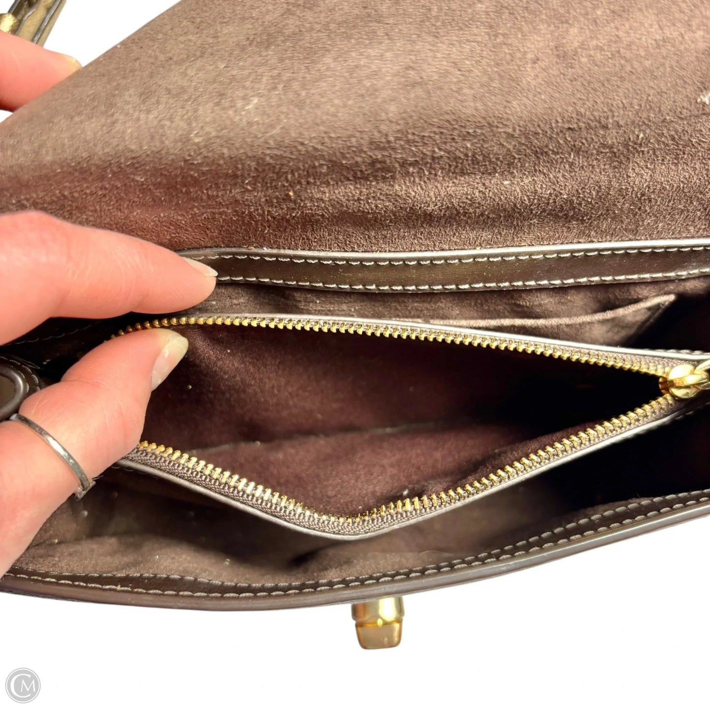 Crossbody Designer By Coach, Size: Small