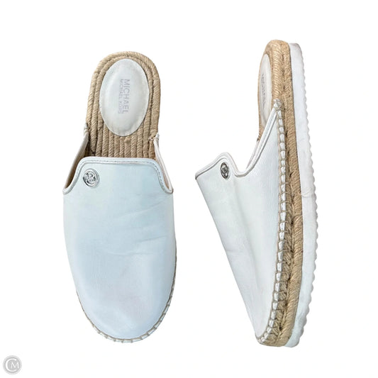 Shoes Flats By Michael By Michael Kors In White, Size: 9