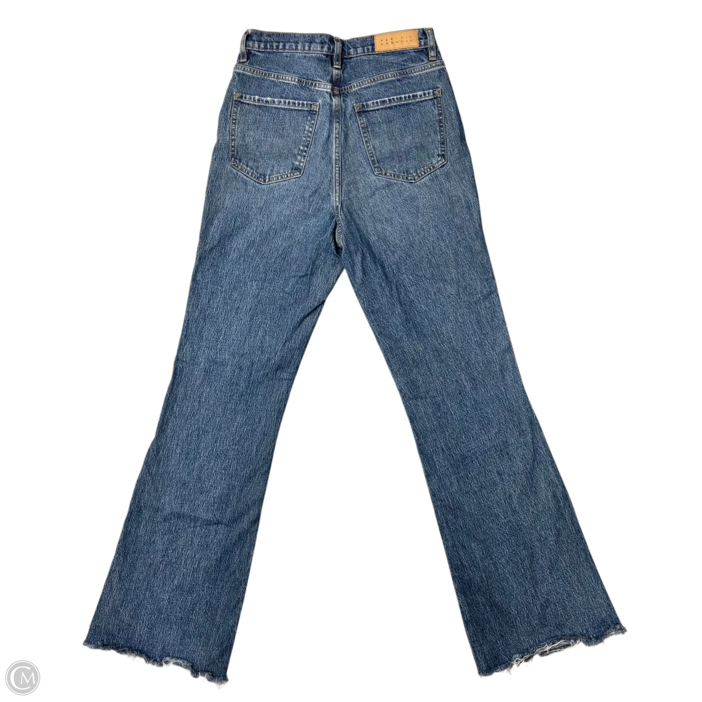 Jeans Boot Cut By Pacsun In Blue Denim, Size: 4