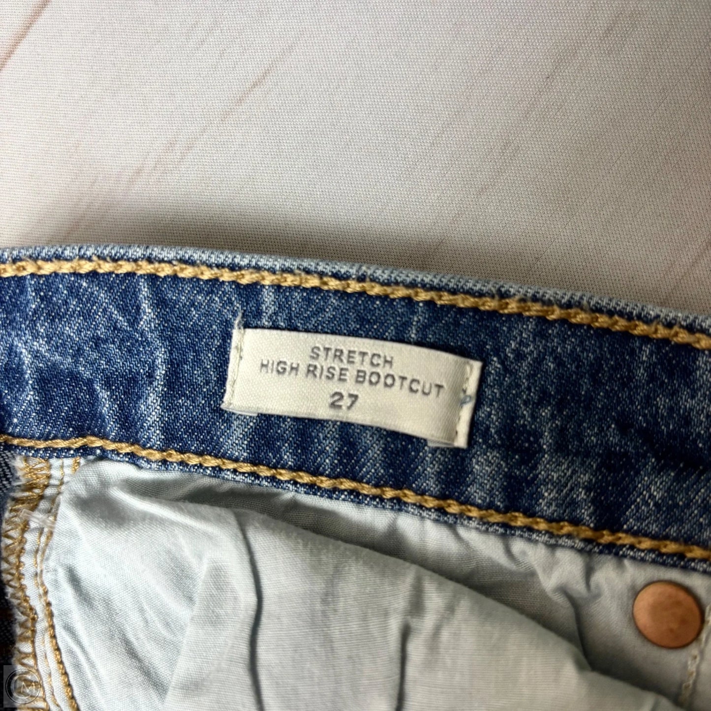 Jeans Boot Cut By Pacsun In Blue Denim, Size: 4