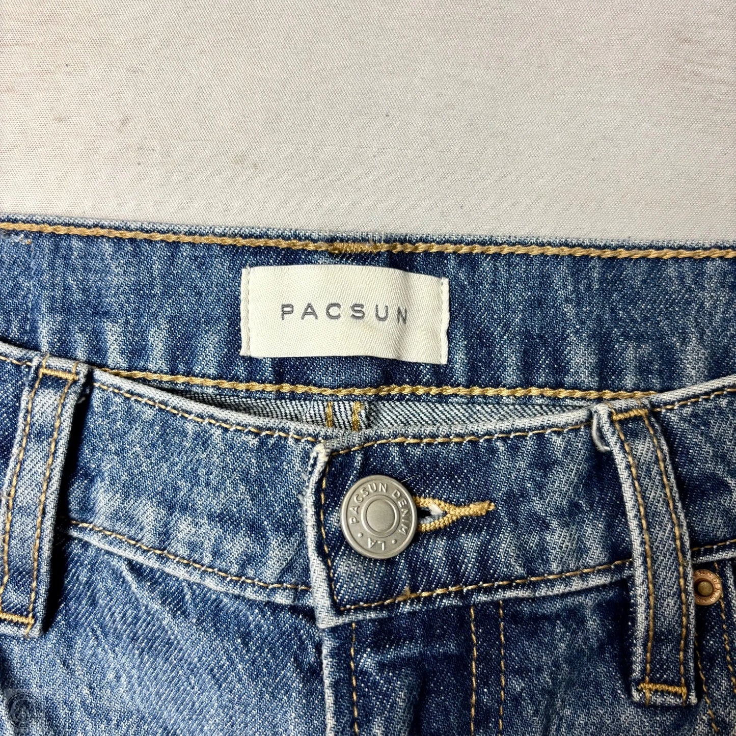 Jeans Boot Cut By Pacsun In Blue Denim, Size: 6
