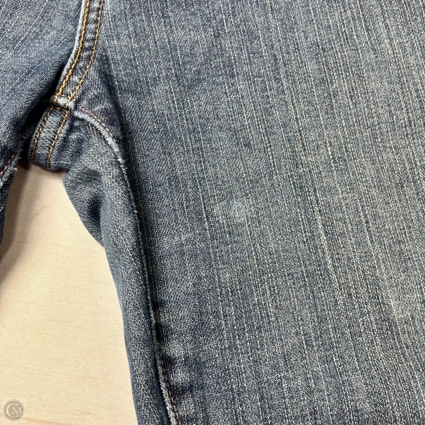 Jeans Boot Cut By Levis In Blue Denim, Size: 8