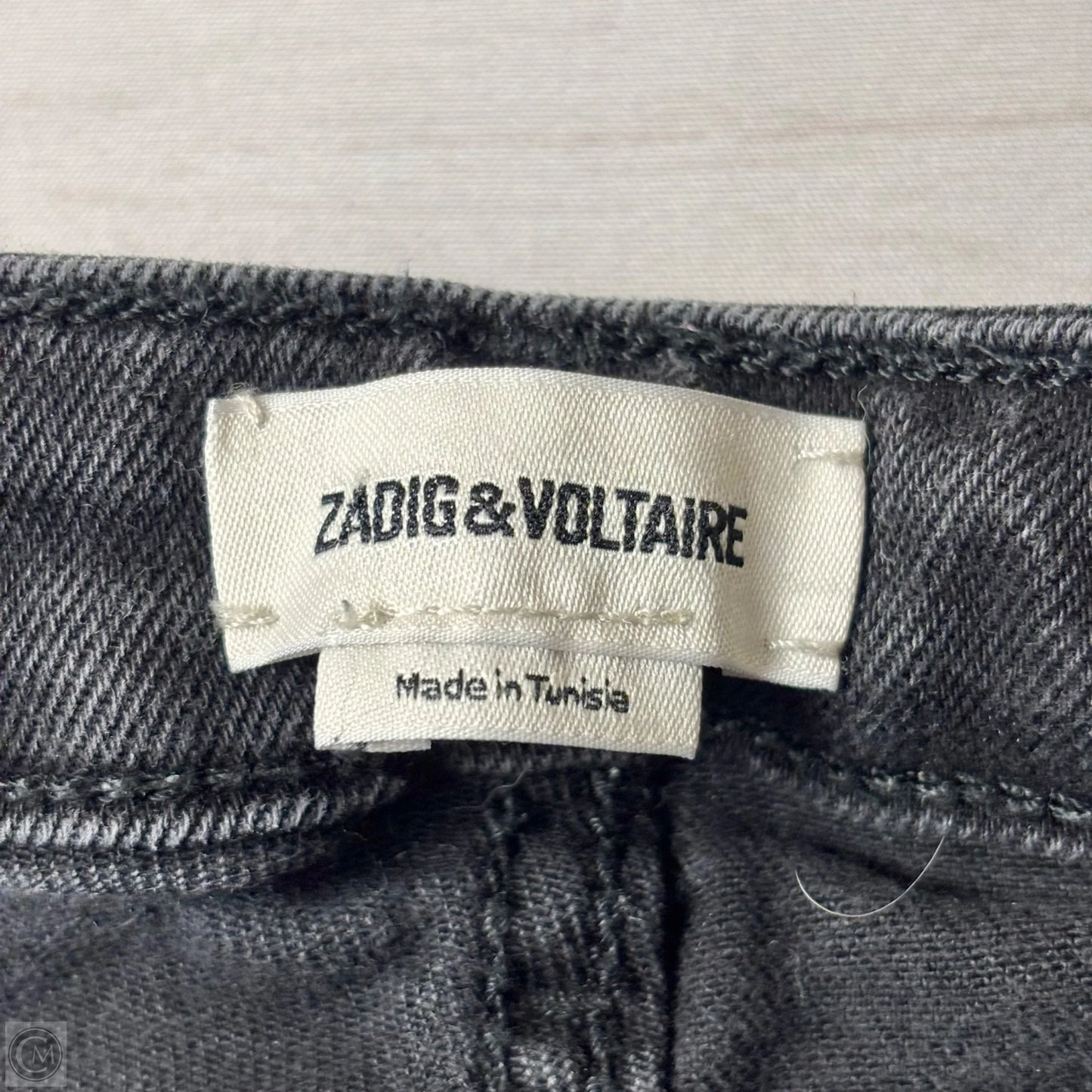 Jeans Skinny By Zadig And Voltaire In Black, Size: 2