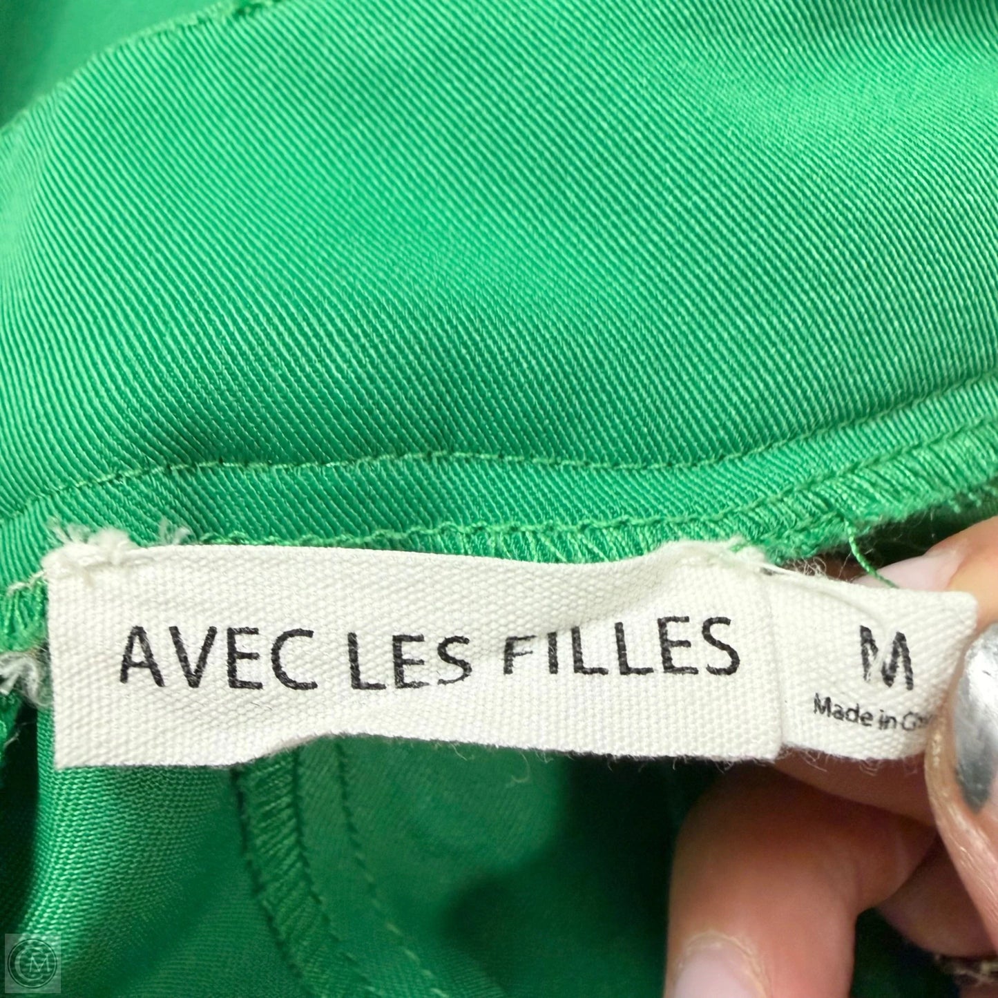 Shorts By Avec Les Filles In Green, Size: M