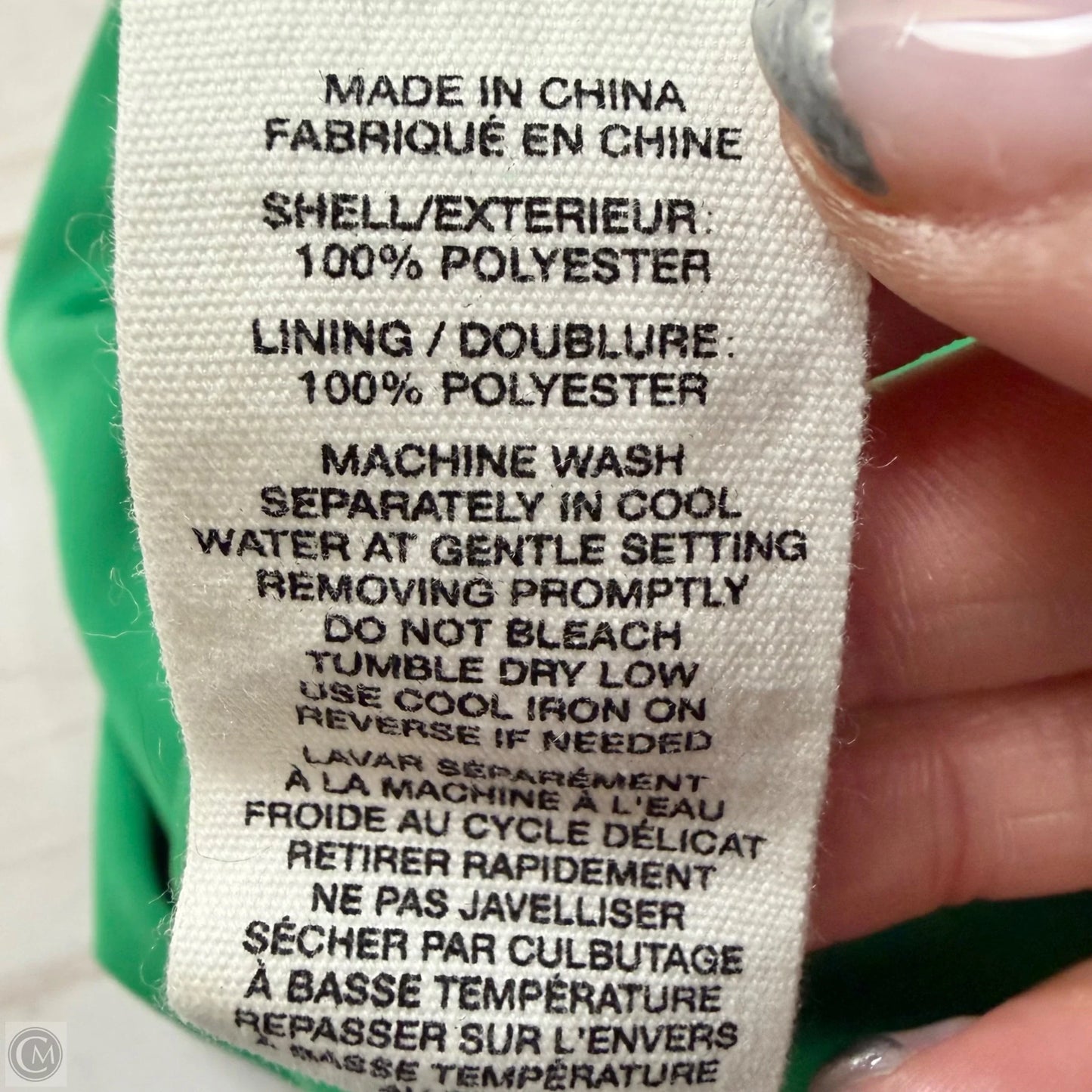 Shorts By Avec Les Filles In Green, Size: M